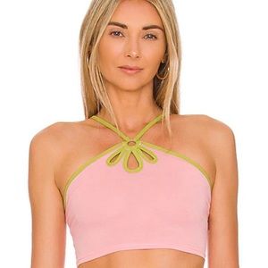 Pink Crop Top